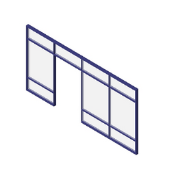BIM资料|Revit族库-TOIL_隔断_008.rfa-BIM建筑网