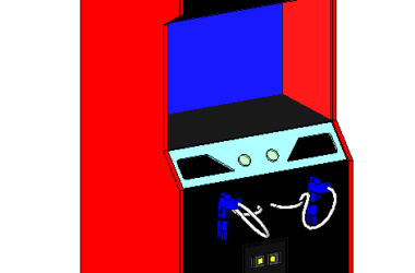 BIM资料|Revit族库-投篮机器拱孔.rfa-BIM建筑网