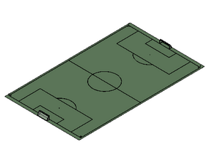 BIM资料|Revit族库-足球场02.rfa-BIM建筑网