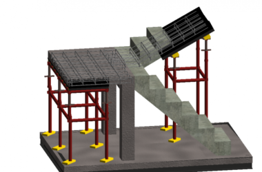 BIM资料|Revit族库-楼梯样板.rte-BIM建筑网
