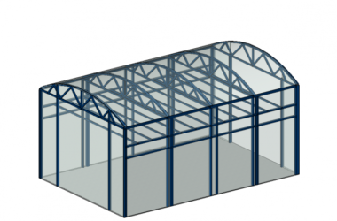 BIM资料|Revit族库-阳光房_玻璃房.rfa-BIM建筑网