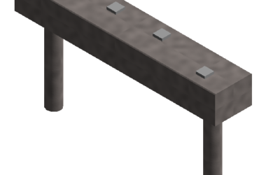 BIM资料|Revit族库-桥台3.rfa-BIM建筑网