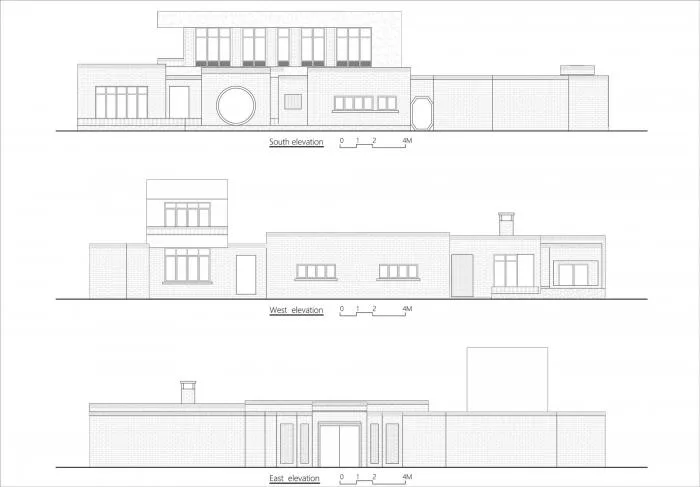 BIM建筑|一方院落，隐于悠然远山：云南曲靖赵宅 / 青岛川拓建筑设计工作室
