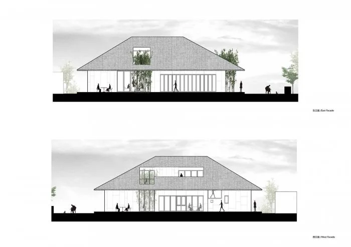 BIM建筑|“同在屋檐下”：小石村文化大院 / 时地建筑工作室