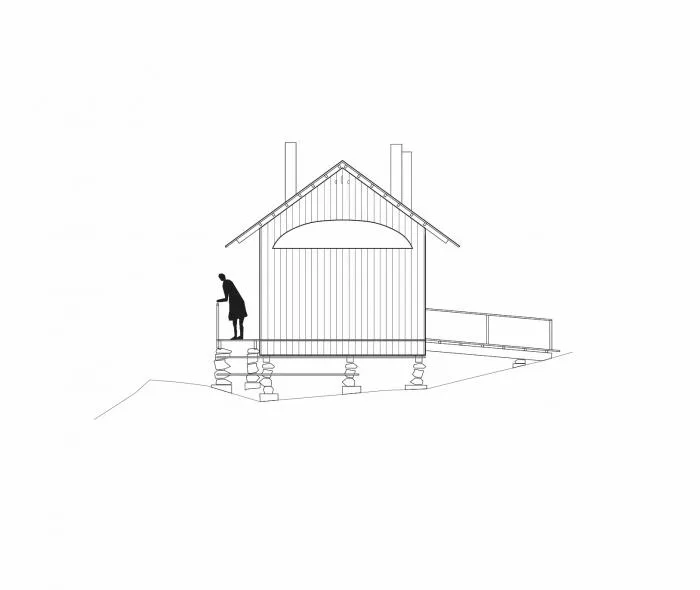 BIM建筑|融入海岸，眺望日落：芬兰桑拿旅馆 / Mer Architects
