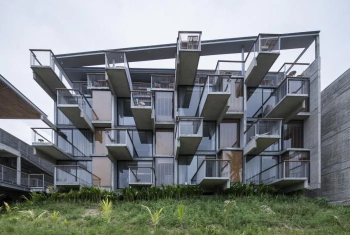 BIM建筑|坐落宁静山坡，聆听椰林飒响：泰国帕岸岛 Varivana 度假酒店