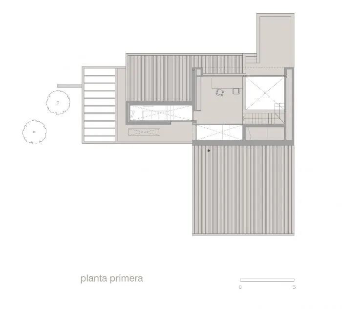 BIM建筑|如一位牧羊老者，聆听群山包围下的宁静：马德里家庭工作室