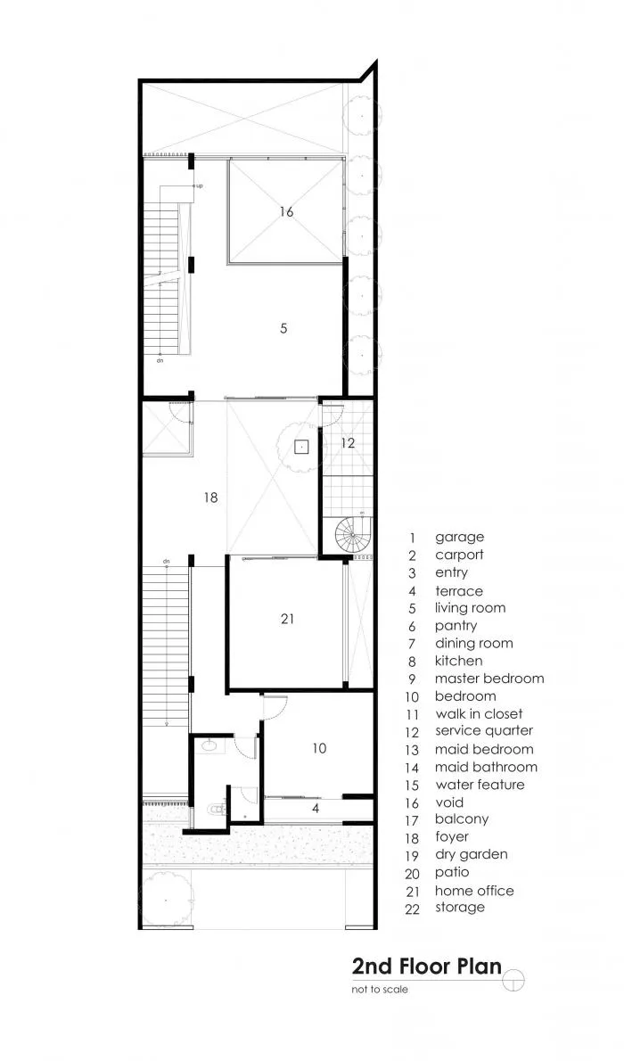 BIM建筑|一座“呼吸装置”——雅加达 VGI 住宅 / Pranala Associates