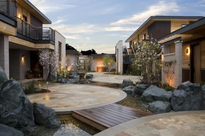 BIM建筑|山谷中的美景院落：Bardessono 水疗酒店 / WATG