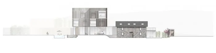 BIM建筑|远眺山麓炊烟人家——杭州偶寄精品民宿酒店 / 是合设计工作室