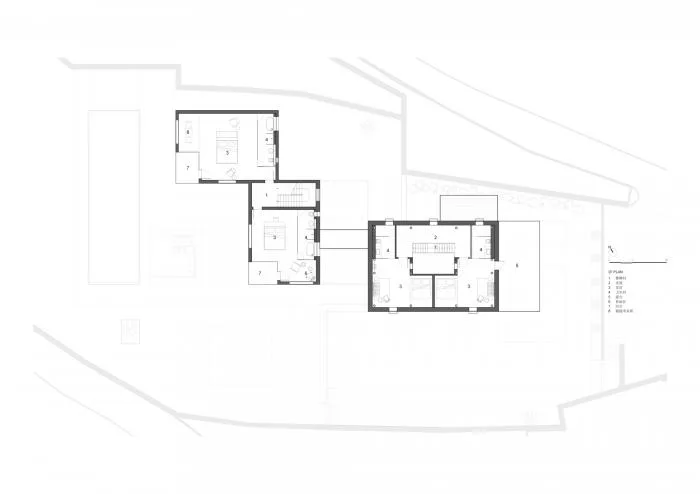 BIM建筑|远眺山麓炊烟人家——杭州偶寄精品民宿酒店 / 是合设计工作室