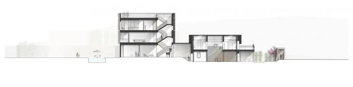 BIM建筑|远眺山麓炊烟人家——杭州偶寄精品民宿酒店 / 是合设计工作室