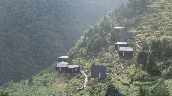 BIM建筑|ZJJZ工作室在贵州设计木屋酒店