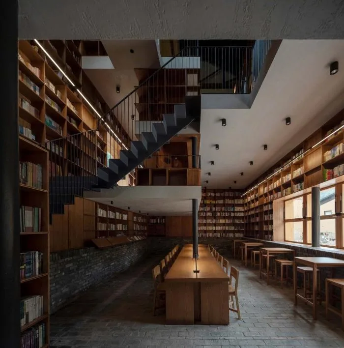 BIM建筑|青龙坞言几又乡村胶囊旅社书店 / 西涛设计工作室