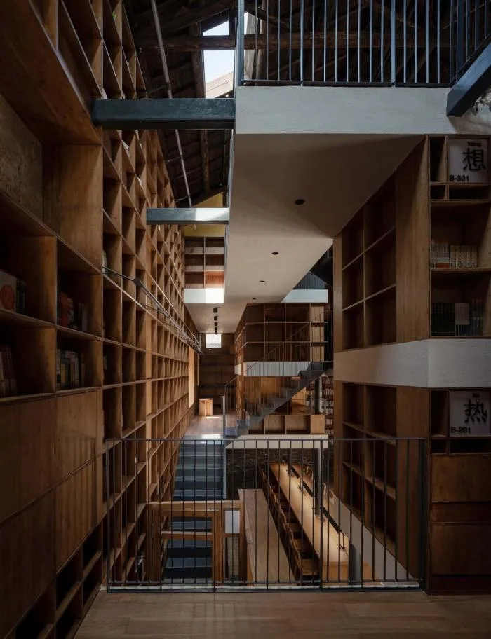 BIM建筑|青龙坞言几又乡村胶囊旅社书店 / 西涛设计工作室