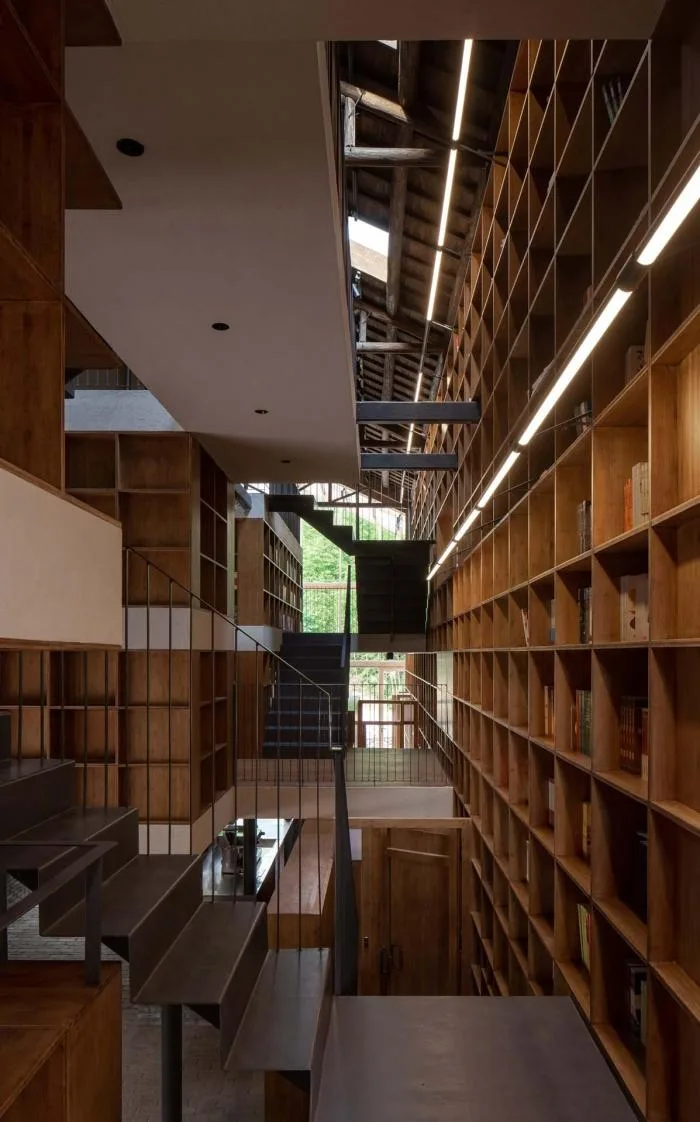 BIM建筑|青龙坞言几又乡村胶囊旅社书店 / 西涛设计工作室