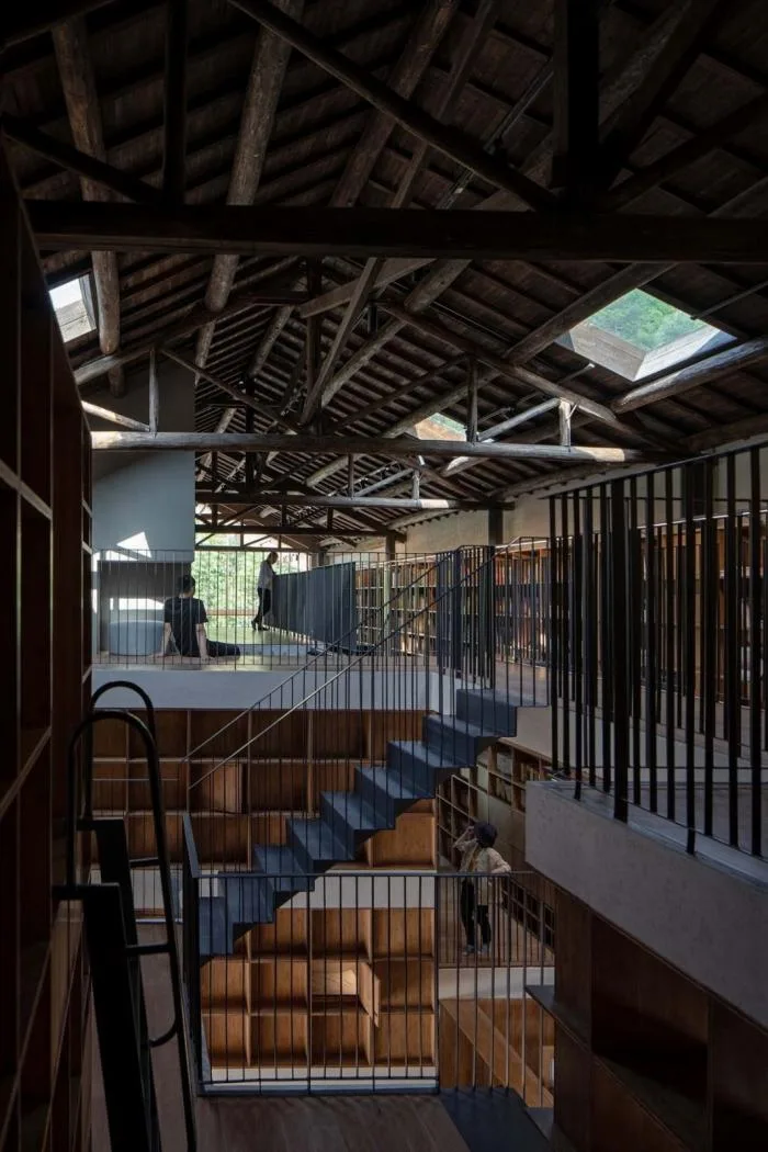 BIM建筑|青龙坞言几又乡村胶囊旅社书店 / 西涛设计工作室