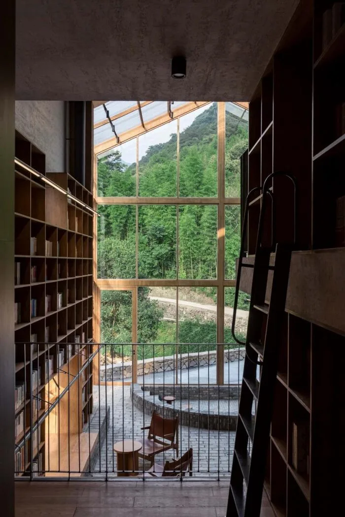 BIM建筑|青龙坞言几又乡村胶囊旅社书店 / 西涛设计工作室