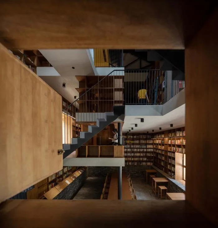 BIM建筑|青龙坞言几又乡村胶囊旅社书店 / 西涛设计工作室