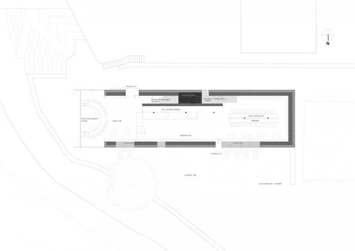 BIM建筑|青龙坞言几又乡村胶囊旅社书店 / 西涛设计工作室