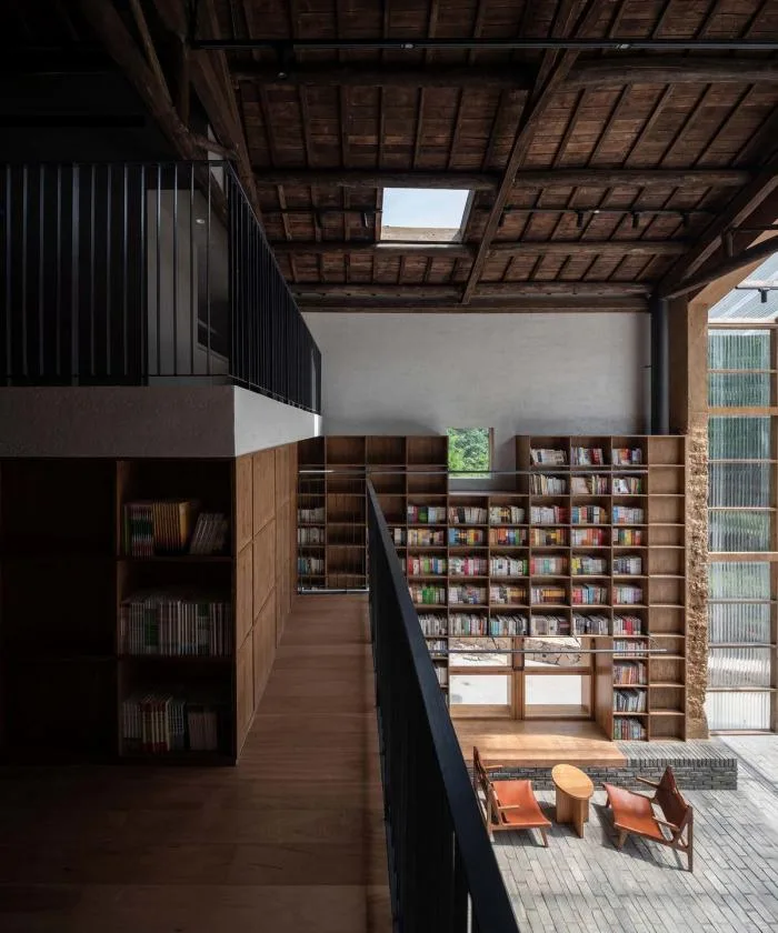 BIM建筑|青龙坞言几又乡村胶囊旅社书店 / 西涛设计工作室