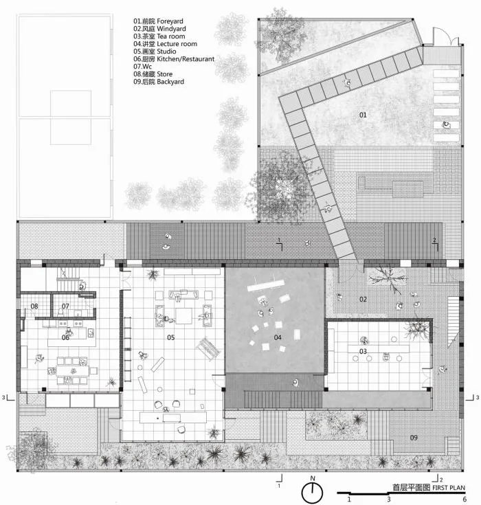 BIM建筑|如故园——吴悦石艺术馆的设计与建造 / 普罗建筑