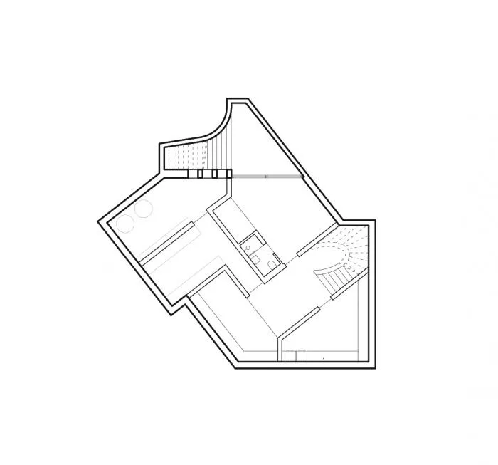 BIM建筑|错位构图，朴素中透着张力——科马诺别墅 / DF_DC