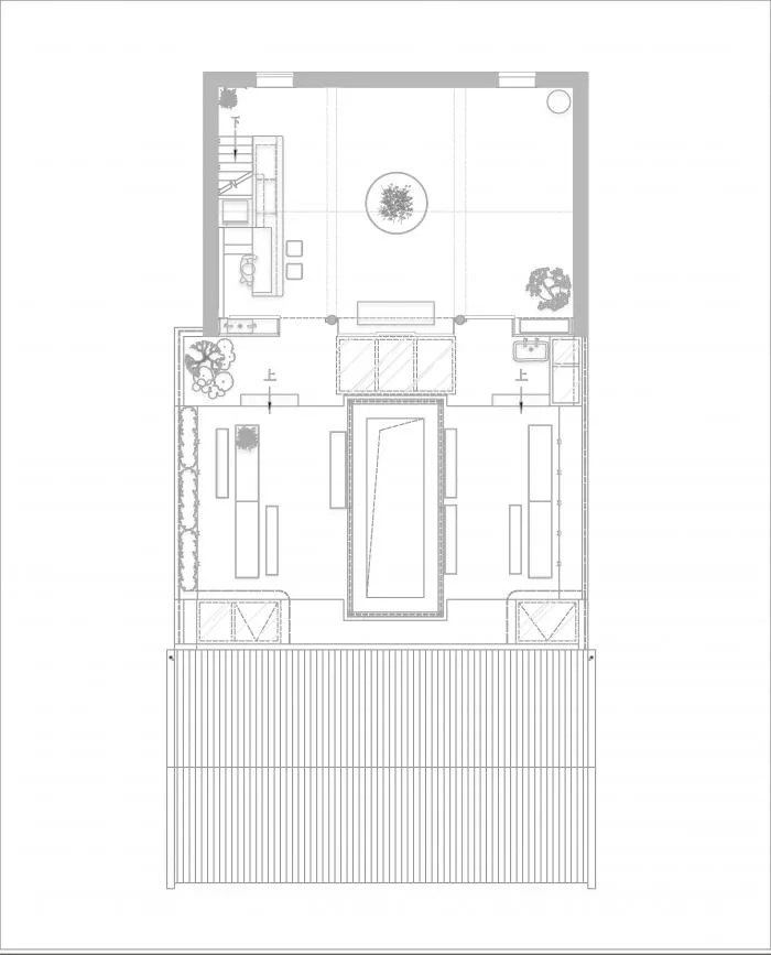 BIM建筑|“那曲水月”——老北京的胡同四重奏 / 北京天作空间装饰设计