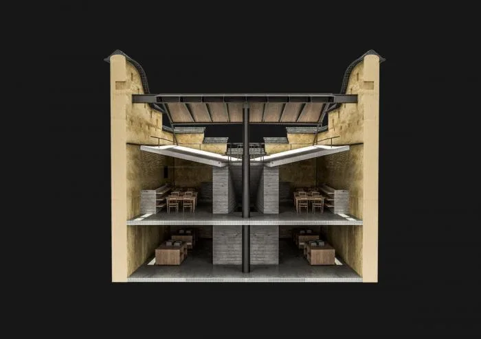 BIM建筑|2019年度最美书店——先锋厦地水田书店 / 迹·建筑事务所（TAO）
