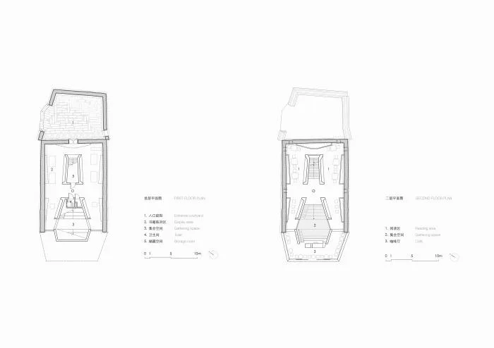 BIM建筑|2019年度最美书店——先锋厦地水田书店 / 迹·建筑事务所（TAO）