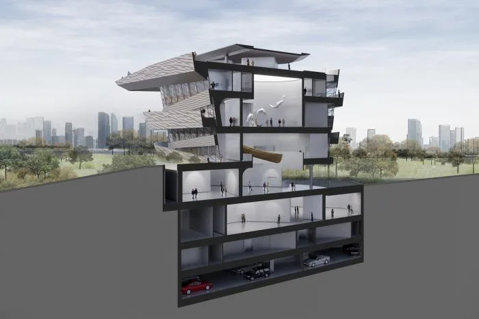 BIM建筑|江河汇流，由水而生，杭州钱塘江博物馆奠基动工 / gad · line+ studio