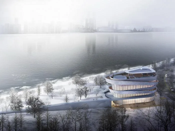 BIM建筑|江河汇流，由水而生，杭州钱塘江博物馆奠基动工 / gad · line+ studio