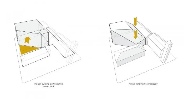 BIM建筑|北极圈内的一颗水晶石：挪威博德市政厅 / Atelier Lorentzen Langkilde