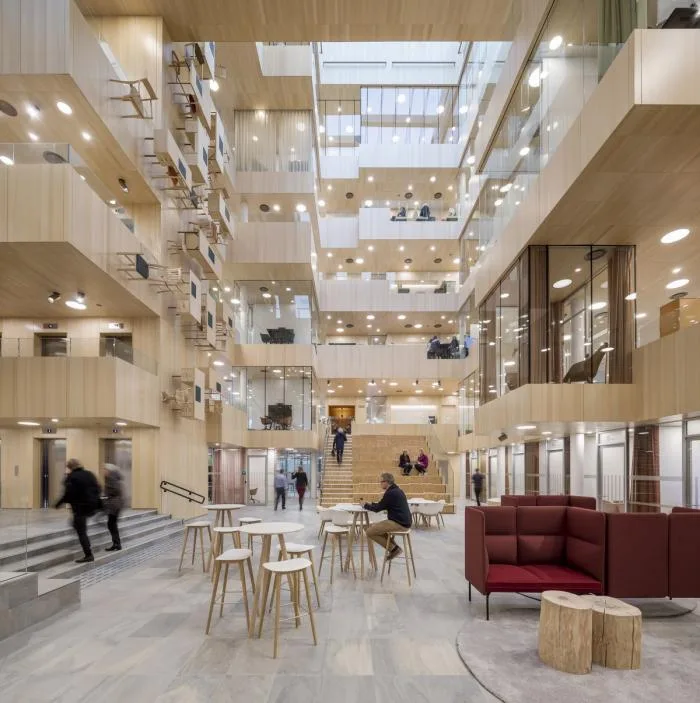 BIM建筑|北极圈内的一颗水晶石：挪威博德市政厅 / Atelier Lorentzen Langkilde