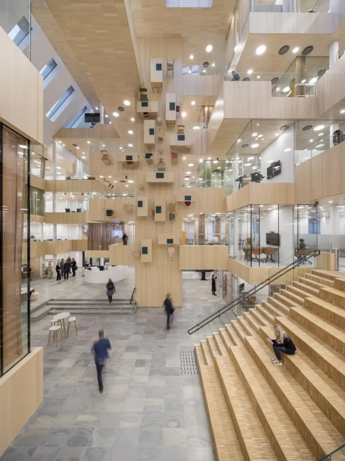 BIM建筑|北极圈内的一颗水晶石：挪威博德市政厅 / Atelier Lorentzen Langkilde