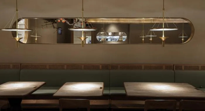 BIM建筑|“田野山河”：肥猫中餐厅，上海菊园店／卧野空间设计事务所
