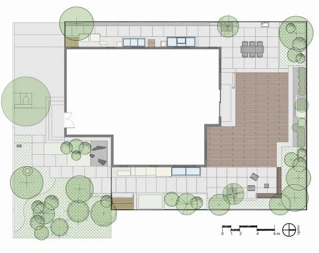 BIM建筑|水泥的花园，风化即永恒：优山美地别墅花园 / 北京甲南园林设计事务所