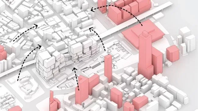 BIM建筑|全身高低都是屏幕的台北双子塔 / MVRDV
