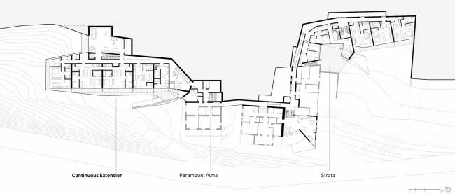 BIM建筑|依山就势而居——斯特拉塔酒店 / Plasma Studio