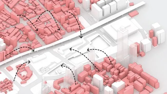 BIM建筑|全身高低都是屏幕的台北双子塔 / MVRDV
