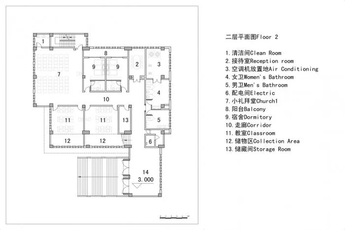 BIM建筑|静默守护，追寻乡土根源：滩涂边的教堂 / CWXD建筑事务所