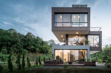 BIM建筑|群山环抱中的雕塑：MHS住宅 / ASWA-BIM建筑网