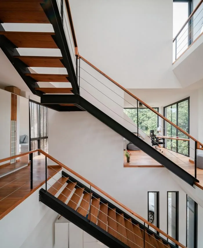 BIM建筑|群山环抱中的雕塑：MHS住宅 / ASWA