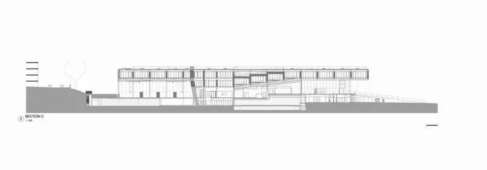 BIM建筑|体育与科学精神的碰撞：布莱顿学院 / OMA