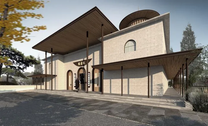 BIM建筑|于空灵之处，觅得静修：江苏扬州观音院 / 上海善祥建筑设计
