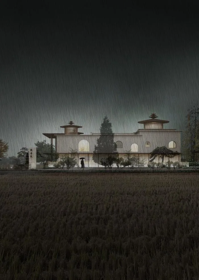 BIM建筑|于空灵之处，觅得静修：江苏扬州观音院 / 上海善祥建筑设计