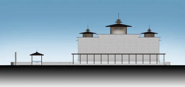 BIM建筑|于空灵之处，觅得静修：江苏扬州观音院 / 上海善祥建筑设计