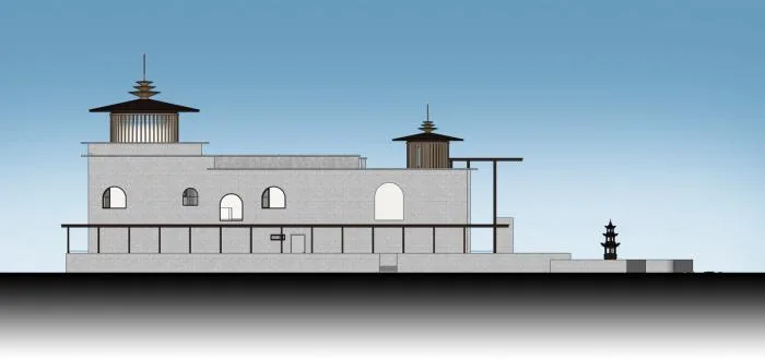 BIM建筑|于空灵之处，觅得静修：江苏扬州观音院 / 上海善祥建筑设计