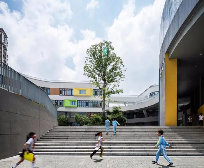 BIM建筑|杭州市胜利小学新城校区及附属幼儿园 / 浙江大学建筑设计研究院有限公司