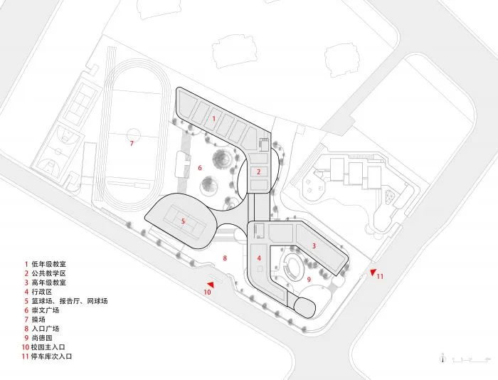BIM建筑|杭州市胜利小学新城校区及附属幼儿园 / 浙江大学建筑设计研究院有限公司